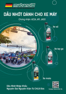 Dau nhot Duc Mabanol nhap khau chinh hang